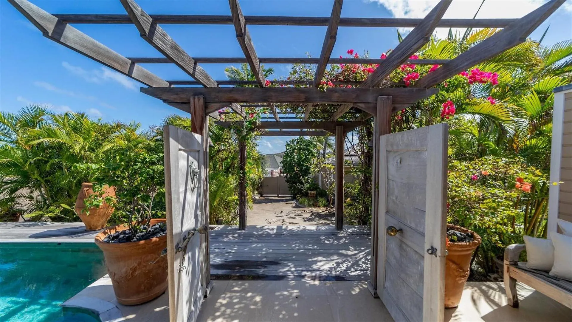 Serene 1BVilla where Romance Meets Tropical Beauty Marigot 0*,  سانت بارتيليمي