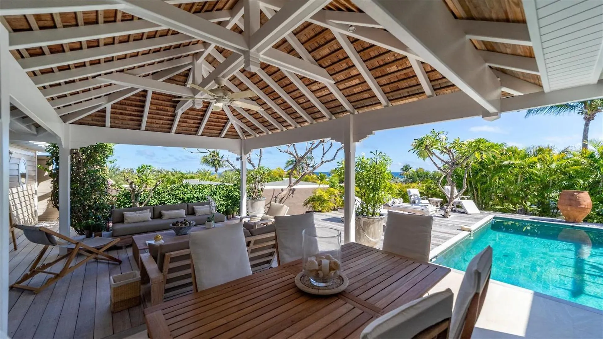 فيلة Serene 1BVilla where Romance Meets Tropical Beauty Marigot سانت بارتيليمي